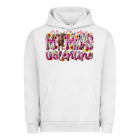 Pigment Lunar Rock mama is valentine Urban Hoodie - RacoonDesign