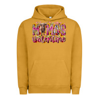 Pigment Peanut Butter mama is valentine Urban Hoodie - RacoonDesign