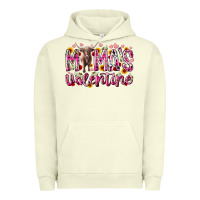 Pigment Pistachio mama is valentine Urban Hoodie - RacoonDesign