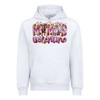 White mama is valentine Urban Hoodie - RacoonDesign