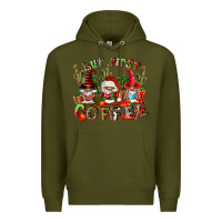 Army Green but first coffee Premium Hoodie - FaDigitalArtStudio