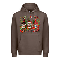 Coffee but first coffee Premium Hoodie - FaDigitalArtStudio