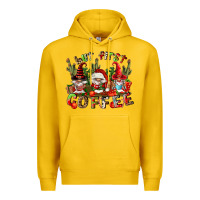Lemon but first coffee Premium Hoodie - FaDigitalArtStudio