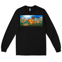 Black clown fish  license plate Long Sleeve Tee - BarkalooDesign