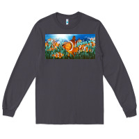 Smoke clown fish  license plate Long Sleeve Tee - BarkalooDesign