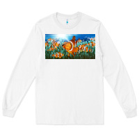 White clown fish  license plate Long Sleeve Tee - BarkalooDesign