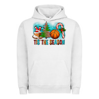 Pigment Lunar Rock Tis The Season Christmas With Basketball And Candy Cane Urban Hoodie - FaDigitalArtStudio