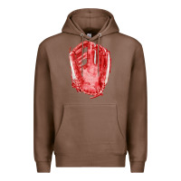 Chestnut Catchers Mitt Fa Element Premium Hoodie - FaDigitalArtStudio