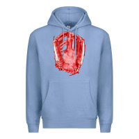 Colony Blue Catchers Mitt Fa Element Premium Hoodie - FaDigitalArtStudio