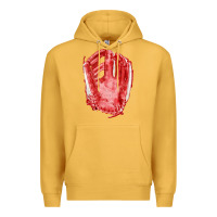 Mustard Catchers Mitt Fa Element Premium Hoodie - FaDigitalArtStudio