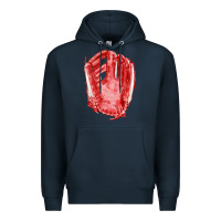 Navy Catchers Mitt Fa Element Premium Hoodie - FaDigitalArtStudio
