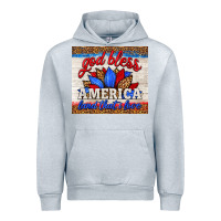 Heather Grey god bless america land that i love Urban Hoodie - HRA Design Shop