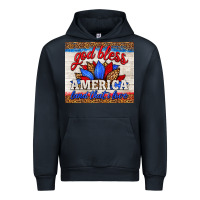 Navy god bless america land that i love Urban Hoodie - HRA Design Shop