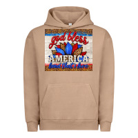 Pigment Burro god bless america land that i love Urban Hoodie - HRA Design Shop