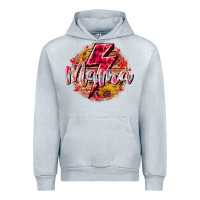 Heather Grey mama lighting bolt Urban Hoodie - RacoonDesign