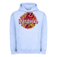 Pigment Grape Ice mama lighting bolt Urban Hoodie - RacoonDesign