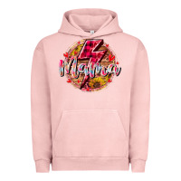 Pigment Salmon mama lighting bolt Urban Hoodie - RacoonDesign