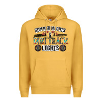 Mustard summer night & dirt track lights Premium Hoodie - CowhideDigitalArt