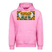 Fuchsia Pink american mason jar sunflower license plate Urban Hoodie - HRA Design Shop