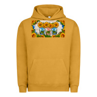 Pigment Peanut Butter american mason jar sunflower license plate Urban Hoodie - HRA Design Shop