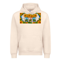 Sandshell american mason jar sunflower license plate Urban Hoodie - HRA Design Shop