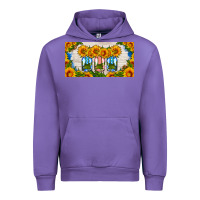 Tulip american mason jar sunflower license plate Urban Hoodie - HRA Design Shop