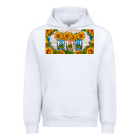 White american mason jar sunflower license plate Urban Hoodie - HRA Design Shop