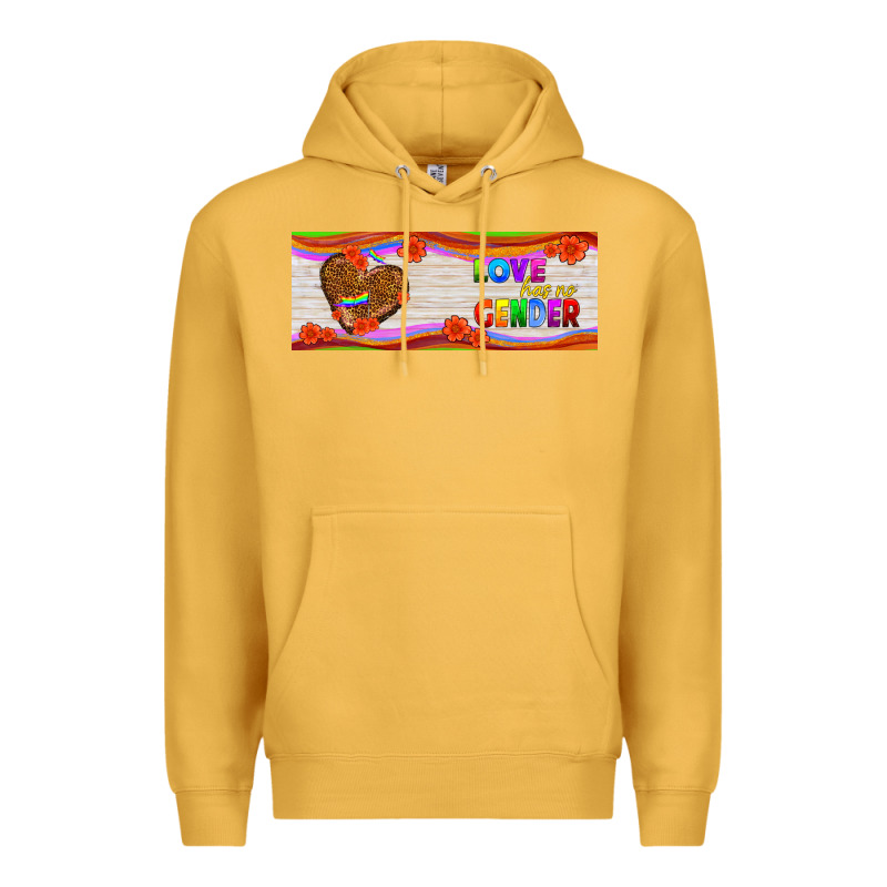 Love Has No Gender Mug 11 Oz Premium Hoodie by HRA Design Shop | Teevron