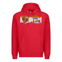 Red love has no gender mug 11 oz Premium Hoodie - HRA Design Shop