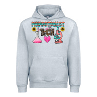 Heather Grey phlebotomist tech Urban Hoodie - CowhideDigitalArt