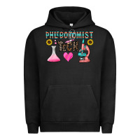 Pigment Black phlebotomist tech Urban Hoodie - CowhideDigitalArt