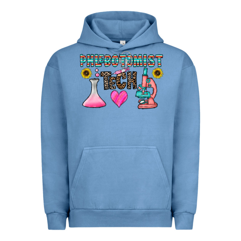 Phlebotomist Tech Urban Hoodie by CowhideDigitalArt | Teevron