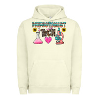Pigment Pistachio phlebotomist tech Urban Hoodie - CowhideDigitalArt