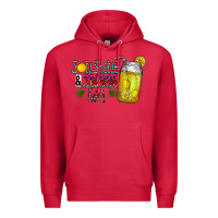 Cardinal sunshine & sweet tea Premium Hoodie - CowhideDigitalArt