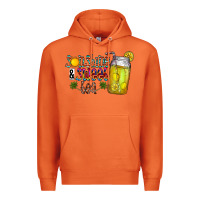 Carrot sunshine & sweet tea Premium Hoodie - CowhideDigitalArt
