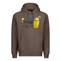 Coffee sunshine & sweet tea Premium Hoodie - CowhideDigitalArt