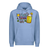 Colony Blue sunshine & sweet tea Premium Hoodie - CowhideDigitalArt