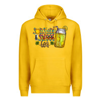 Lemon sunshine & sweet tea Premium Hoodie - CowhideDigitalArt