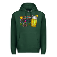 Sports Green sunshine & sweet tea Premium Hoodie - CowhideDigitalArt