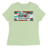 Matcha first my mother forever my friend  license plate Ladies Tee - Artiststas