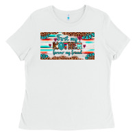 White first my mother forever my friend  license plate Ladies Tee - Artiststas