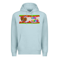 Blue Mist love has no gender mug 15 oz Premium Hoodie - HRA Design Shop