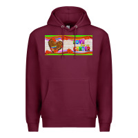 Burgundy love has no gender mug 15 oz Premium Hoodie - HRA Design Shop