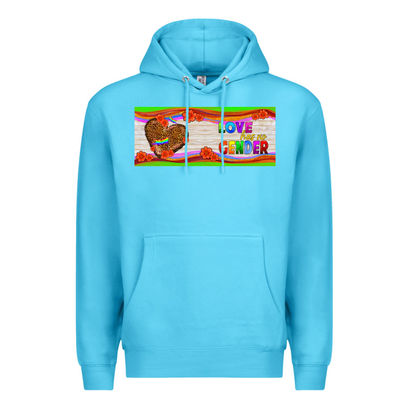 Love Has No Gender Mug 15 Oz Premium Hoodie by HRA Design Shop | Teevron