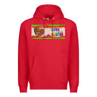Red love has no gender mug 15 oz Premium Hoodie - HRA Design Shop