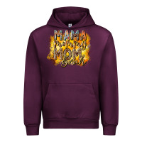 Mauve Wine mama mommy mom bruh Urban Hoodie - RacoonDesign