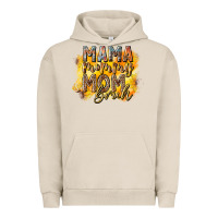 Pigment French Oak mama mommy mom bruh Urban Hoodie - RacoonDesign