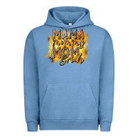 Pigment Pebble Blue mama mommy mom bruh Urban Hoodie - RacoonDesign