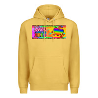Antique Gold love is all you need  mug 15 oz Premium Hoodie - HRA Design Shop