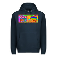 Navy love is all you need  mug 15 oz Premium Hoodie - HRA Design Shop